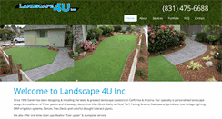 Desktop Screenshot of landscape4uinc.com